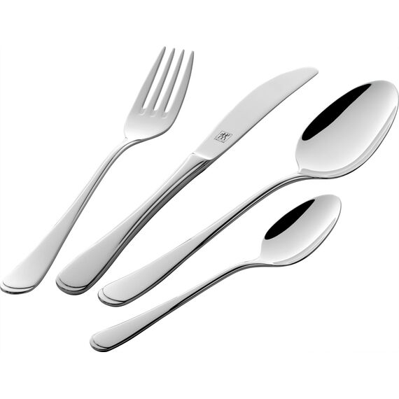 Zwilling - Jessica (polished) - Sølv/sort - Menu set 24-pcs / Home and Kitchen Κουζίνα Σπίτι & Κουζίνα
