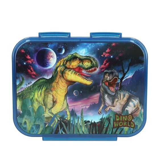 Dino World - Lunchbox GALAXY - Blue / Home and Kitchen Κουζίνα Σπίτι & Κουζίνα