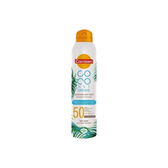 Carroten - Carroten Dry Mist SPF 50 Coconut Dreams 200 ml / Beauty Sun Protection Sun Care
