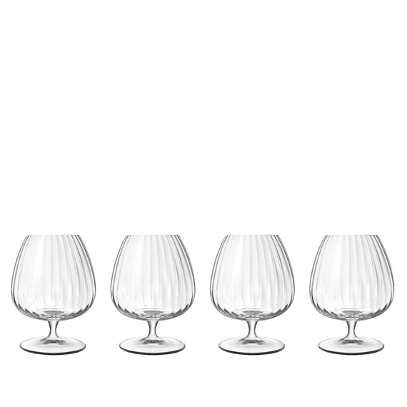 Luigi Bormioli - Optica Cognac glass 46,5 cl, 4 pcs. / Home and Kitchen Κουζίνα Σπίτι & Κουζίνα