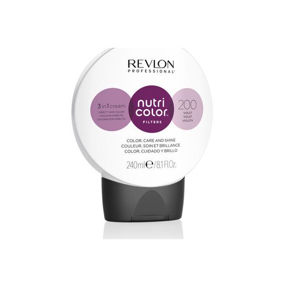 Revlon - Nutri Color Filters Fashion 240 ml - 200 Violet / Beauty Styling Μαλλιών Περιποίηση Μαλλιών