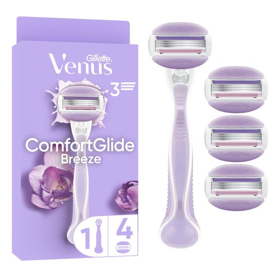 Venus - Gillette Venus ComfortGlide Breeze Razor - Purple/White / Health and Personal Care Accessories Woman Care