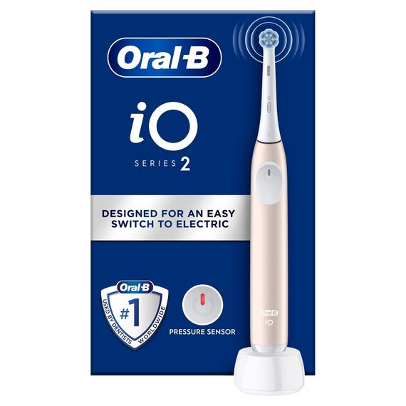 Oral B - iO 2 Calm Pink Electric Toothbrush - Pink / Health and Personal Care Υγιεινή Στόματος Προσωπική Φροντίδα