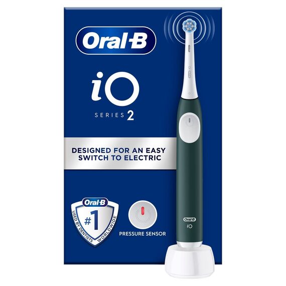 Oral B - iO 2 Electric Toothbrush - Forest Green / Health and Personal Care Υγιεινή Στόματος Προσωπική Φροντίδα