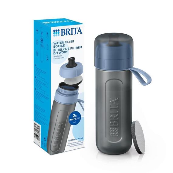 Brita Active blue 2-disc filter bottle Κουζίνα Σπίτι & Κουζίνα