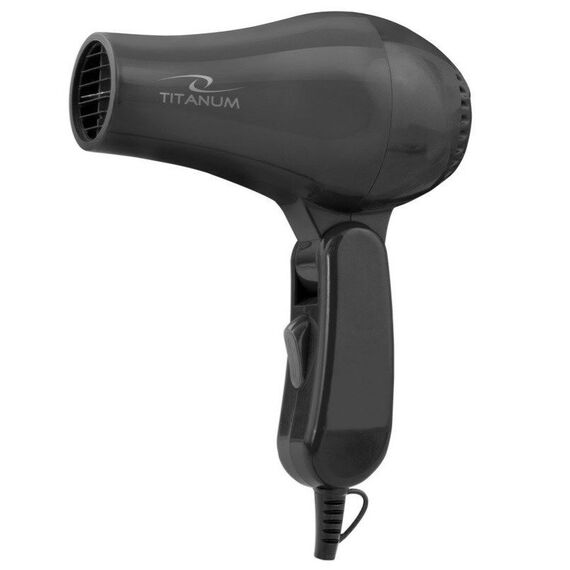 TITANUM TBH003K Hair dryer Black 750 W Εργαλεία Μαλλιών Περιποίηση Μαλλιών