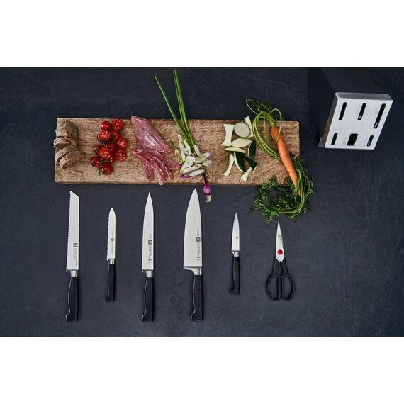 ZWILLING FOUR STAR 35148-507-0 kitchen knife/cutlery block set 7 pc(s) Grey Kitchen Home & Kitchen