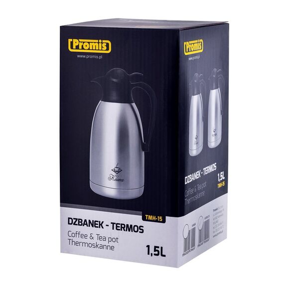 PROMIS Steel jug 1.5 l, tea print Κουζίνα Σπίτι & Κουζίνα