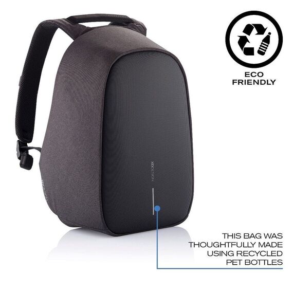 XD DESIGN ANTI-THEFT BACKPACK BOBBY HERO REGULAR BLACK P/N: P705.291 Σακίδια Πλάτης Βαλίτσες & Τσάντες