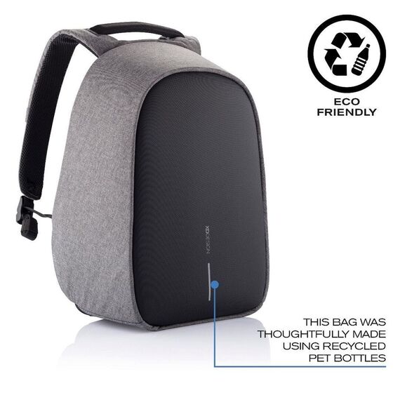 XD DESIGN ANTI-THEFT BACKPACK BOBBY HERO REGULAR GREY P/N: P705.292 Σακίδια Πλάτης Βαλίτσες & Τσάντες