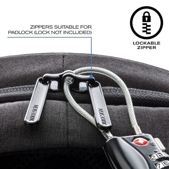 XD DESIGN ANTI-THEFT BACKPACK BOBBY HERO REGULAR GREY P/N: P705.292 Σακίδια Πλάτης Βαλίτσες & Τσάντες