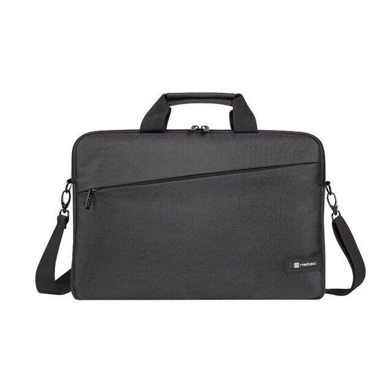 NATEC LAPTOP BAG BEIRA 15.6" BLACK Laptop Bags Lugagges & Bags