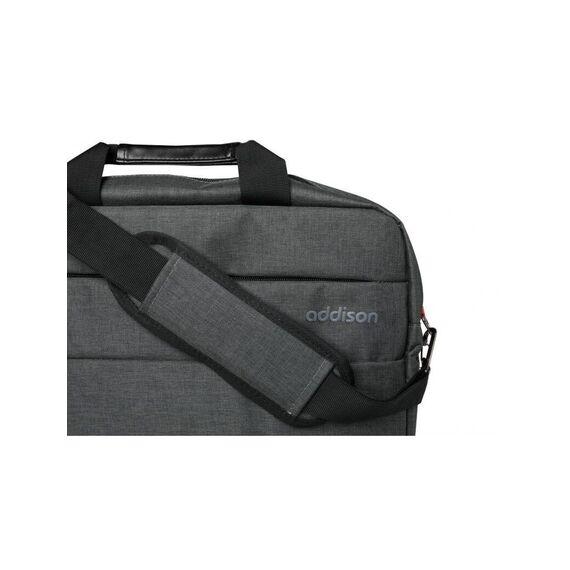 Addison 307014 notebook case 35.8 cm (14.1") Toploader bag Grey Τσάντες Laptop Βαλίτσες & Τσάντες