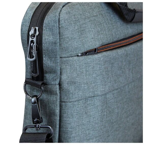 Addison 307015 notebook case 39.6 cm (15.6") Toploader bag Grey Laptop Bags Lugagges & Bags
