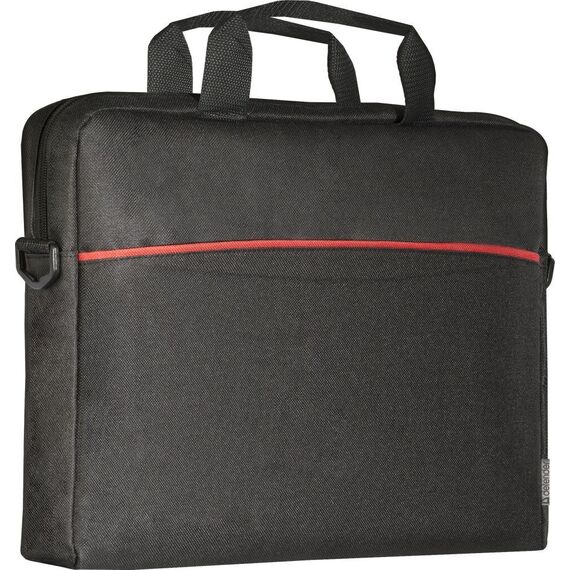 Defender Lite notebook case 39.6 cm (15.6") Briefcase Black Laptop Bags Lugagges & Bags