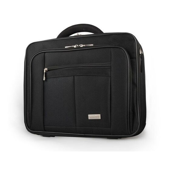 NATEC Boxer notebook case 39.6 cm (15.6") Briefcase Black Laptop Bags Lugagges & Bags