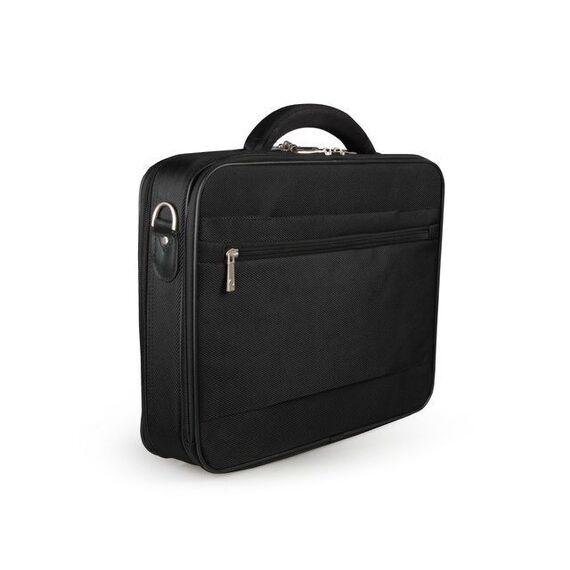 NATEC Boxer notebook case 39.6 cm (15.6") Briefcase Black Laptop Bags Lugagges & Bags