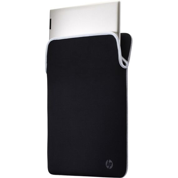 HP Reversible Protective 15.6-inch Silver Laptop Sleeve 15.6" Sleeve case Black, Silver Laptop Bags Lugagges & Bags