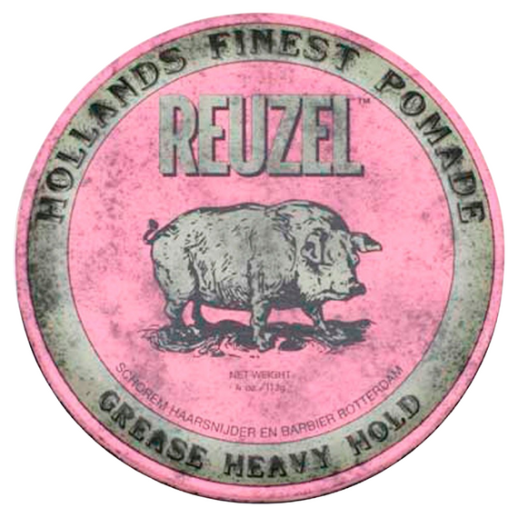 REUZEL - Pink Heavy Hold Grease Pomade 113 ml / Beauty Styling Μαλλιών Περιποίηση Μαλλιών