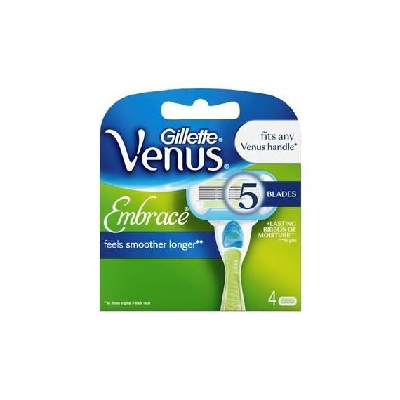 Gillette - Venus Embrace Extra Smooth Blades 4'S / Health and Personal Care Αξεσουάρ Ομορφιάς Γυναικεία Περιποίηση
