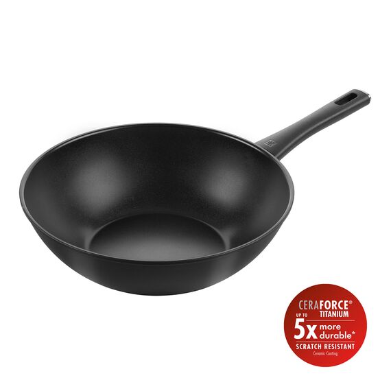 Zwilling - Madura Plus Ceramic Wok - Sort - 30 cm / Home and Kitchen Κουζίνα Σπίτι & Κουζίνα