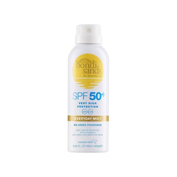 Bondi Sands - SPF 50+ Everyday Aerosol Mist Spray - 160 ml / Beauty Sun Protection Sun Care