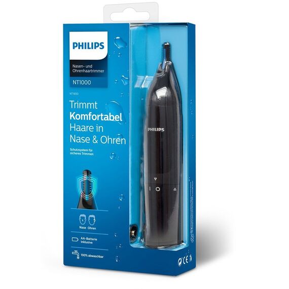 Philips Norelco NOSETRIMMER Series 1000 NT1650/16 hair trimmers/clipper Black Εργαλεία Μαλλιών Περιποίηση Μαλλιών