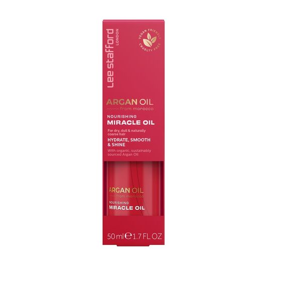 Lee Stafford - Argan Oil from Morocco Nourishing Miracle Oil 50 ml / Beauty Φροντιδα Μαλλιών Περιποίηση Μαλλιών