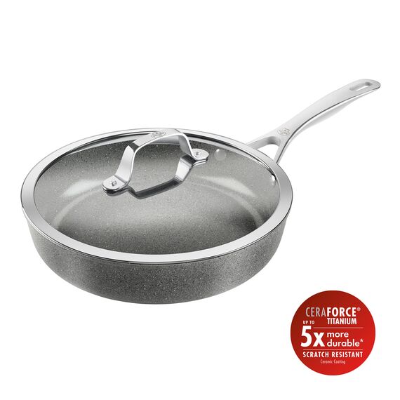 Ballarini - Salina Ceramic Saute Pan with Lid - 28 cm / Home and Kitchen Κουζίνα Σπίτι & Κουζίνα
