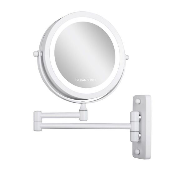 Gillian Jones - Double-sided wall mirror - White - 17.5 cm / Home and Kitchen Μπάνιο Σπίτι & Κουζίνα