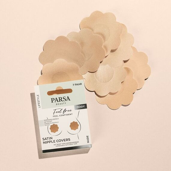Parsa - Satin Nipple Covers 7 pcs - Nude / Beauty Αξεσουάρ Ομορφιάς Γυναικεία Περιποίηση