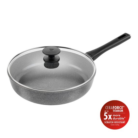 Zwilling - Terreno Plus Ceramic Saute Pan - Gray - 28 cm / Home and Kitchen Κουζίνα Σπίτι & Κουζίνα