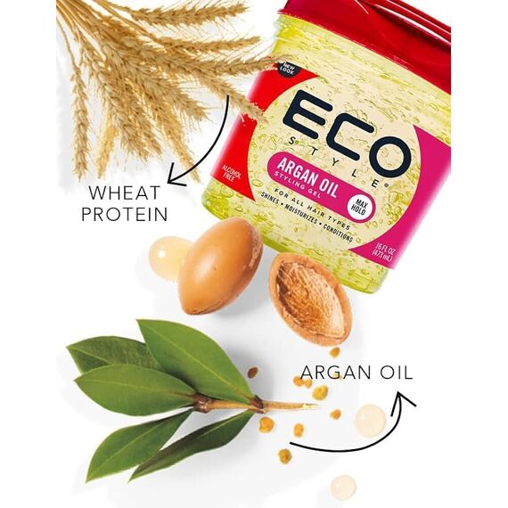 ECO Styler - Argan Oil Styling Gel 473 ml / Beauty Styling Μαλλιών Περιποίηση Μαλλιών