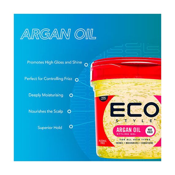 ECO Styler - Argan Oil Styling Gel 473 ml / Beauty Styling Μαλλιών Περιποίηση Μαλλιών