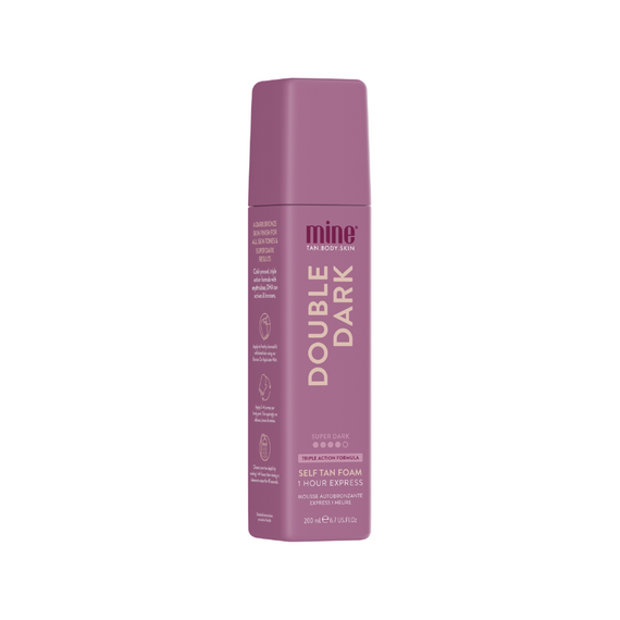 minetan - Tan Foam 200 ml - Double Dark / Beauty Tan Sun Care