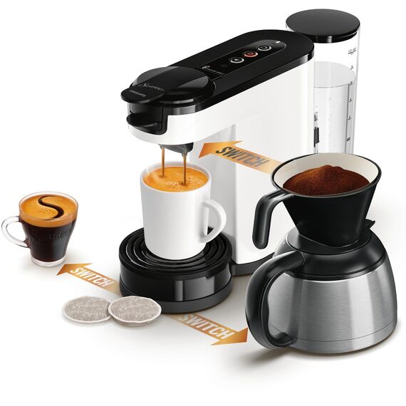 Senseo - Switch Coffeemachine HD6594/00 - Star White / Home and Kitchen Κουζίνα Σπίτι & Κουζίνα