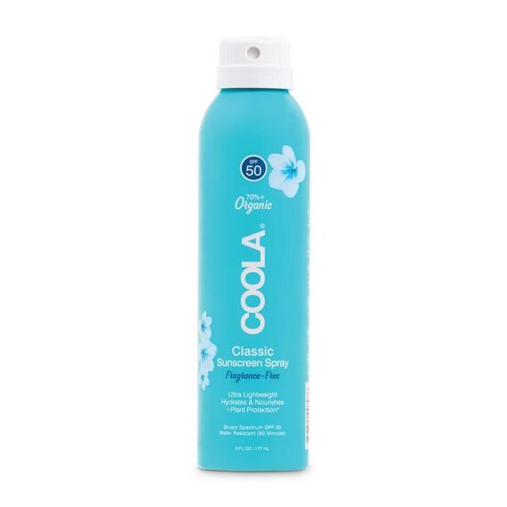 Coola - Classic Body Spray Fragrance-Free SPF 50 - 177 ml / Beauty Sun Protection Sun Care