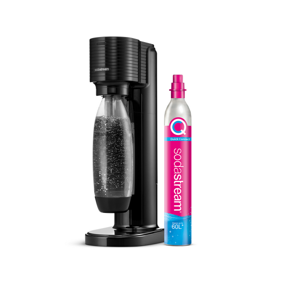 Sodastream - GAIA - Black (Carbon Cylinder Included) / Home and Kitchen Κουζίνα Σπίτι & Κουζίνα