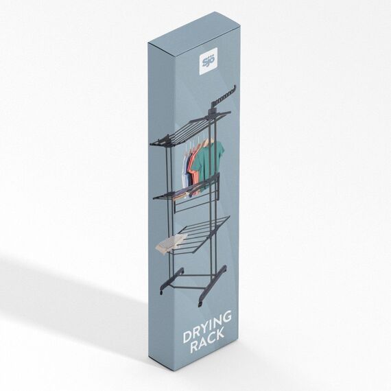 Sjö & Hav - Drying Rack - Length adjustable from 75 cm to 126 cm, Width 64 cm, Height 170 cm / Home and Kitchen Κουζίνα Σπίτι & Κουζίνα