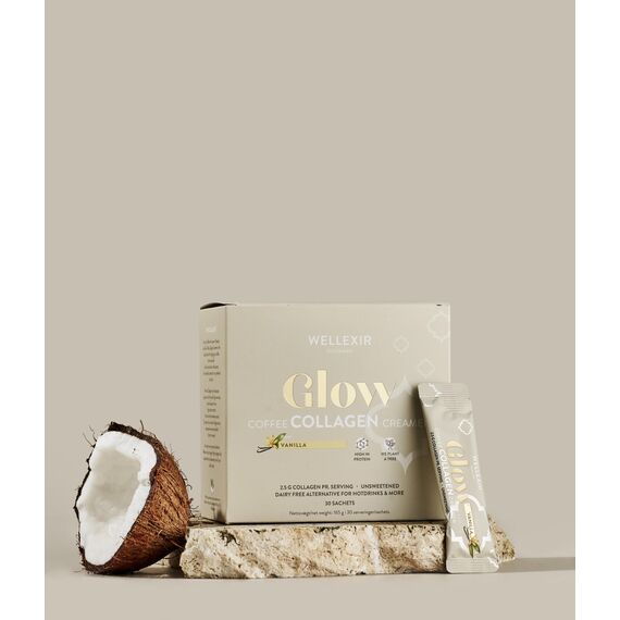 Wellexir - Glow Coffee Creamer Vanilla 30 Sachet Box / Health and Personal Care Diet and Nutricion Personal Care