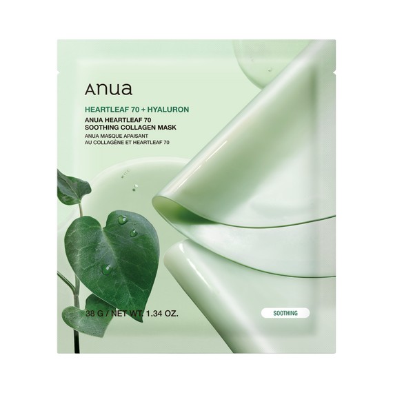 Anua - Heartleaf 70 Soothing Collagen Mask / Beauty Face Face Care