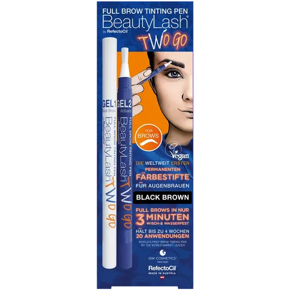 Beautylash by RefectoCil Two Go – Black Brown / Beauty Face Face Care