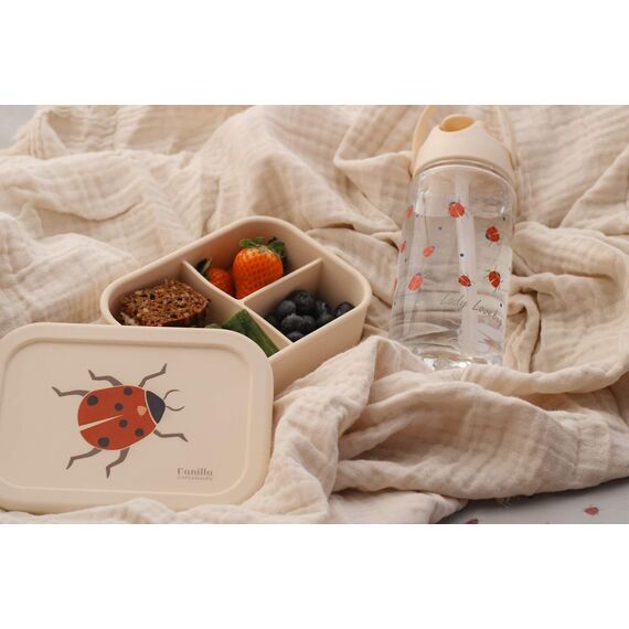 Vanilla Copenhagen - Lunch Box - Ladybug - Silicone - 700 ml (LUNC9625) / Home and Kitchen Kitchen Home & Kitchen