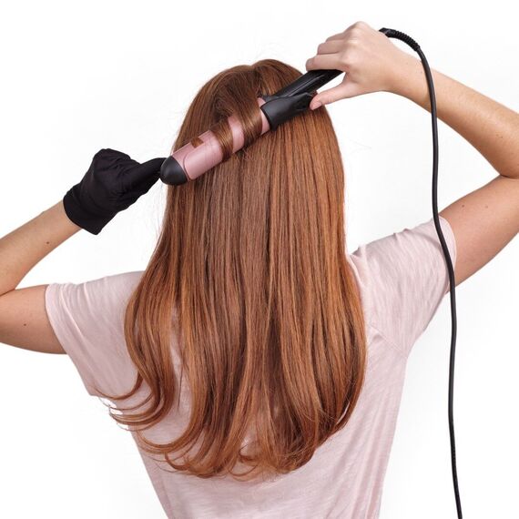 BaByliss C453E  38 mm Curling Tong Curling iron Warm Black, Pink 98.4" (2.5 m) Εργαλεία Μαλλιών Περιποίηση Μαλλιών