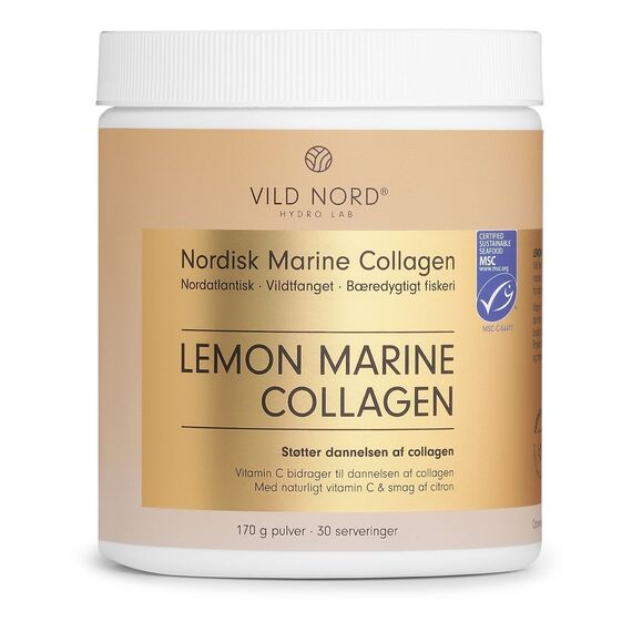 Vild Nord - Lemon Marine Collagen 170 gram / Health and Personal Care Face Face Care