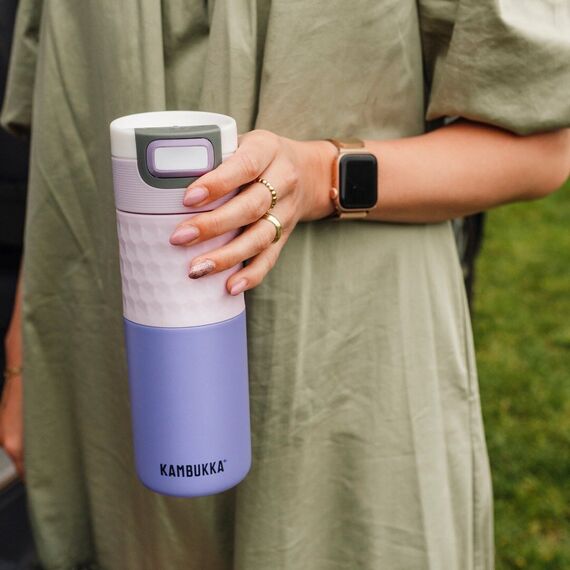 Thermal mug Kambukka Etna Grip 500 ml Pale Purple (11-01049) Kitchen Home & Kitchen