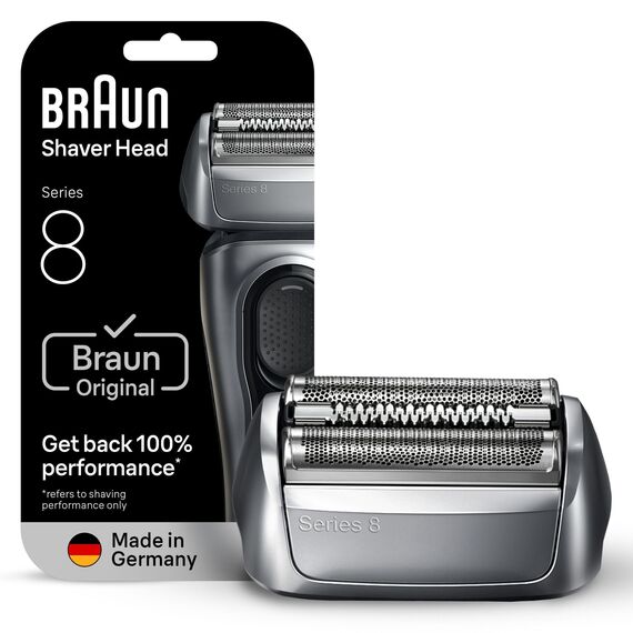 Braun - Series 8 Electric Shaver - ORIGINAL Replacement Head, 83M - Silver / Health and Personal Care Κουρευτικές & Ξυριστικές Ανδρική Περιποίηση
