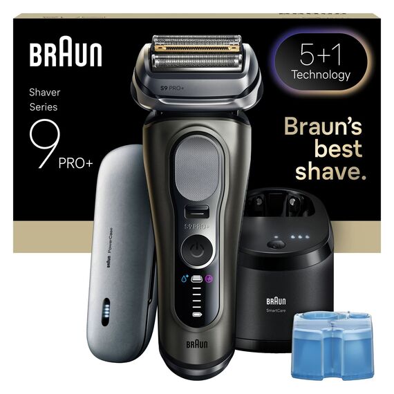 Braun - Series 9 PRO+ Electric Shaver - Graphite - 9675CC / Health and Personal Care Κουρευτικές & Ξυριστικές Ανδρική Περιποίηση