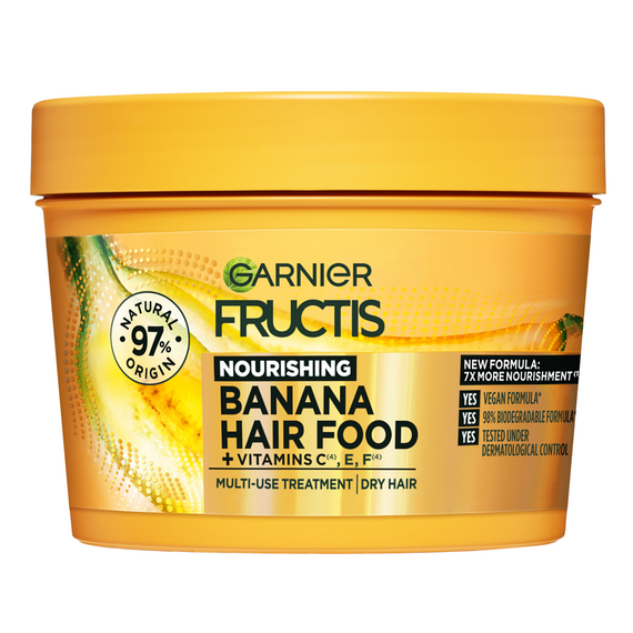Garnier - Fructis Hair Food Banana Mask - 400ml / Beauty Styling Μαλλιών Περιποίηση Μαλλιών