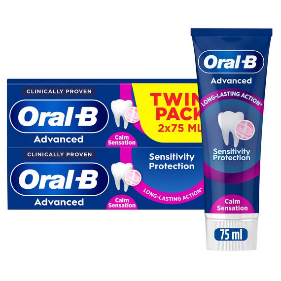 Oral B - Advanced Sensitivity Protection Calm Sensation Toothpaste - 150 ml / Health and Personal Care Υγιεινή Στόματος Προσωπική Φροντίδα